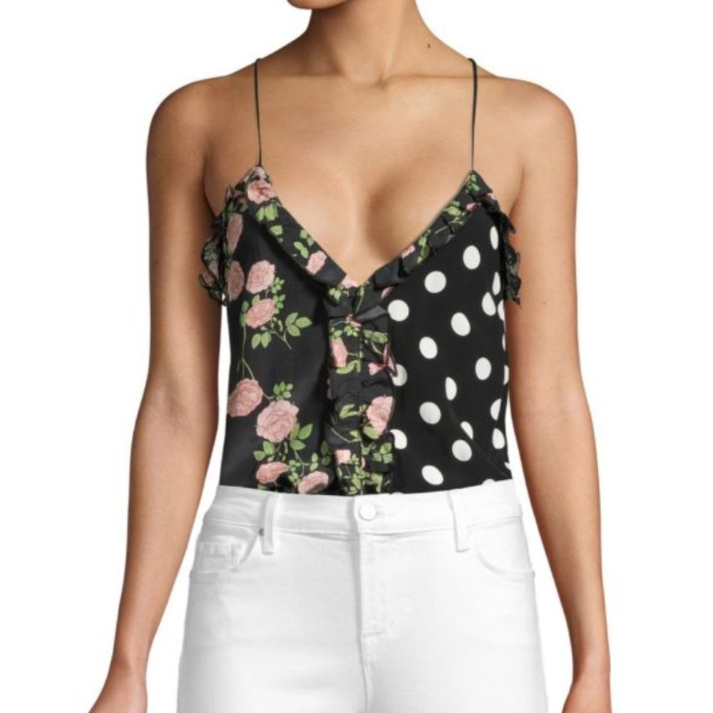 For Love and Lemons Mochi Printed Bodysuit